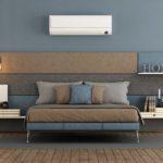 mini split in bedroom compressed