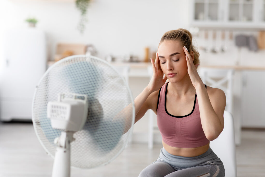 Covid-19 quarantine, self-isolation, pain and summer heat